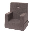 By Klipklap Kk Kids Chair Brown Bouclé W Sand Brown One Size