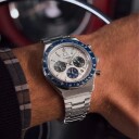 Timex Q Chronograph Tonal Sub Dials 40mm White Dial