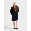 Prada Dame Frakker Blå S,