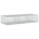 vidaXL Gabion med 5 mm Tråd og 5x5 cm Maske 250x100x50 cm