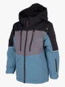 Lindberg Alpine Vinterjakke Black/Turquiose 110