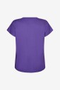 Zizzi   Treningstopp Abasic O neck Tee   Lilla