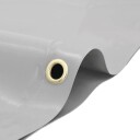 Presenning grå 1x2,5 m 650 g/m²