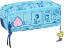 Snoopy Trippelpennal Love Lyseblå