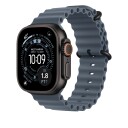 Apple 49/46 mm Anchor Blue Ocean Band   Black Titanium Finish
