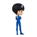 Q Posket Shinji Ikari Figur fra Evangelion: New Theatrical Edition med Plugsuit Style Ver.A