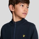 Lyle & Scott 1/4 Zip Jumper   Navy   134 140