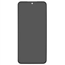 Samsung Galaxy S23 FE Privacy Full Cover Beskyttelsesglass Svart Kant