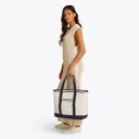 Tommy Hilfiger   Vesken TH Summer Canvas Tote   Blå