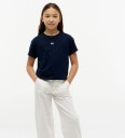 Tommy Hilfiger Tonal Flag Tee S/S   Navy   44