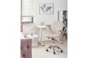 Kontorstol Princess - Beige, Sølv, Svart