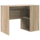  Skrivebord Sonoma eik Sponplate Liten Sonoma eik skrivebord