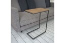 Maddeson Sidebord 46 cm - Mørke Natur/Svart