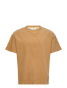 Anerkjendt Akvillads Corduroy S/S Tee - Yellow - S