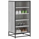  Skohylle grå sonoma 48x38x97,5 cm konstruert tre 8721102842665