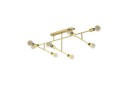 Taklampe Eglo Belsiana 1 med 8 Lamper   Messing