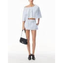Alexander Wang Dame Shorts Blå S,