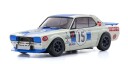 Kyosho 32643BL Mini Z AWD Skyline 2000GT R KPGC10 Racing"72 Blue