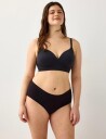 Lindex Flora Wirefree Bra   Black   80 D