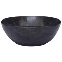 vidaXL Vask 53x40x15 cm marmor svart
