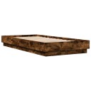  Sengeramme røkt eik 90x200 cm konstruert tre 8721012286597