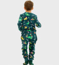 Happy Seasons Dino Christmas Pyjamas Kids - Green - 80-92