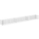 vidaXL Gabion høybed galvanisert stål 270x30x30 cm