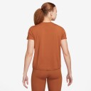 Nike Dri FIT One Classic SS Top Dame Burnt Sunrise/Black S