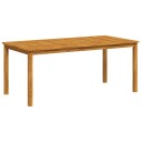  Utendørs spisebord 180x90x75 cm heltre akasie 366371