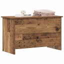 vidaXL Oppbevaringskiste Gammelt tre 80 x 40 x 50 cm Konstruert tre