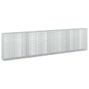 vidaXL Gabion med 5 mm tråd og 5x2,5 cm nett 400x30x100 cm
