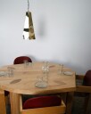 Hein Studio Bowie Taklampe Messing
