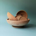 Bergs Potter Ada Krukke med Tallerken Rosa Ø25 cm