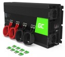 Green Cell Strømadapter Og Inverter INV15 Automatisk 3000w Svart