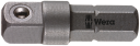 Wera 870/1 Sekskanttange 1/4" Adapter for Muttertrekkere 25 mm