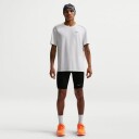Nike Dri FIT UV Miler SS Tee Herre White/White/Reflective Silver XL
