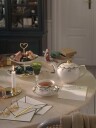 Royal Copenhagen Star Fluted Christmas sausekål med  fat 43 cl