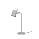 Ardent Bordlampe 54 cm Lysegrå