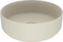 Svedbergs Myre Toppmontert servant 36x36 cm, u/blanderhull, Latte