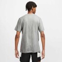 Nike Sportswear Club T Shirt Herre Dark Grey Heather/Black S