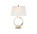 Ring Form bordslampa alabaster L