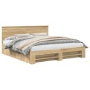  Sengestamme Sonoma eik 180 x 200 cm Konstruert tre