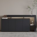 Jurukovo Konsollbord 170 cm - Antrasitt