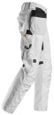 Snickers Workwear 6224 AllroundWork Arbeidsbukse hvit Hvit, Klær