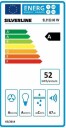 Silverline SL 3122-90 Vegghengt Ventilator med Ekstraksjon og Resirkulasjon - Hvit