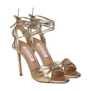 Aquazzura Dame Sko Gul 40 EU,