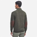 Essential Patch Zip Through Jumper Seaweed
