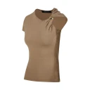 Federica Tosi Dame Bluser & Skjorter Beige S,