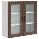  Kjøkkenskap med hylle Brun Eik 80 x 31 x 80 cm Konstruert tre
