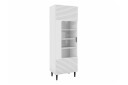 Vitrineskap Kintore 180 cm   Hvid